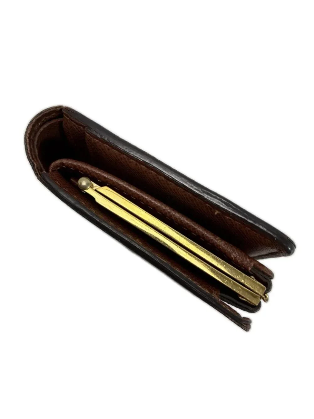 Louis Vuitton Monogram Porte Monnaie Billets Viennois Bifold Wallet Kiss Lock